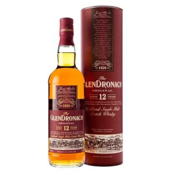 GlenDronach 12 Yr Old Gift Box includes 2 Glencairn Glasses