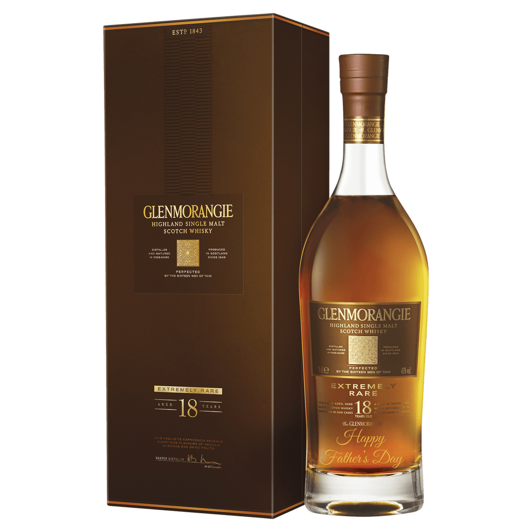 Father's Day Edition Glenmorangie 18 Year Old Single Malt Scotch Whisky 43% 700ml