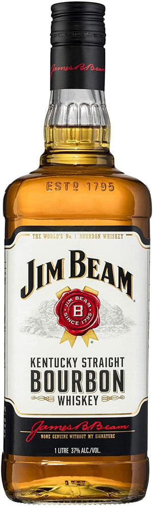 White Label Kentucky Straight Bourbon Whiskey 1125mL 37% ABV