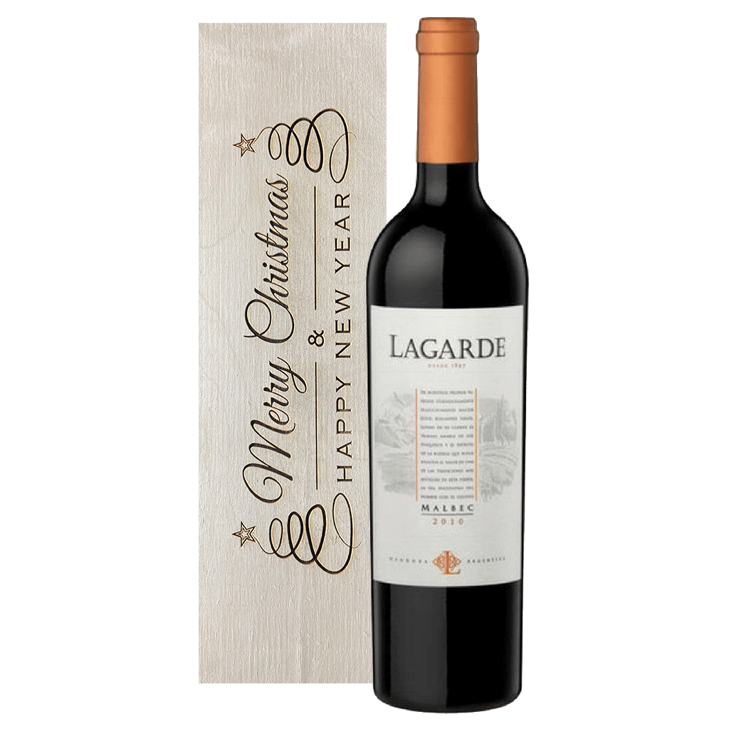 Christmas Edition Wine Box + Lagarde 2017 750ml 12.6% ABV