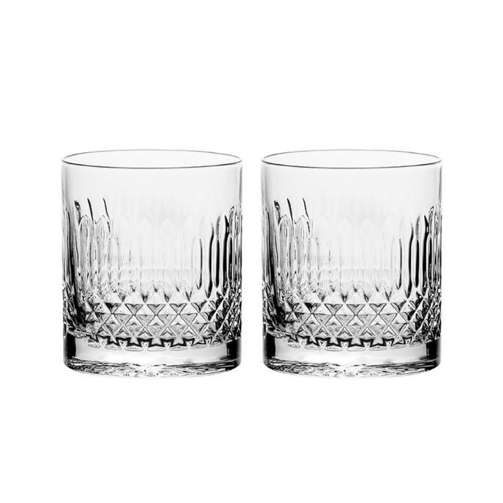 Luigi Bormioli Diamante Double Old Fashioned 380ml - 2 Pack