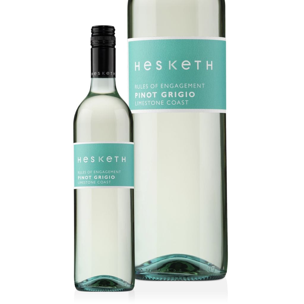 Hesketh Rules of Engagement Pinot Grigio 2023 6pack 12% 750ML