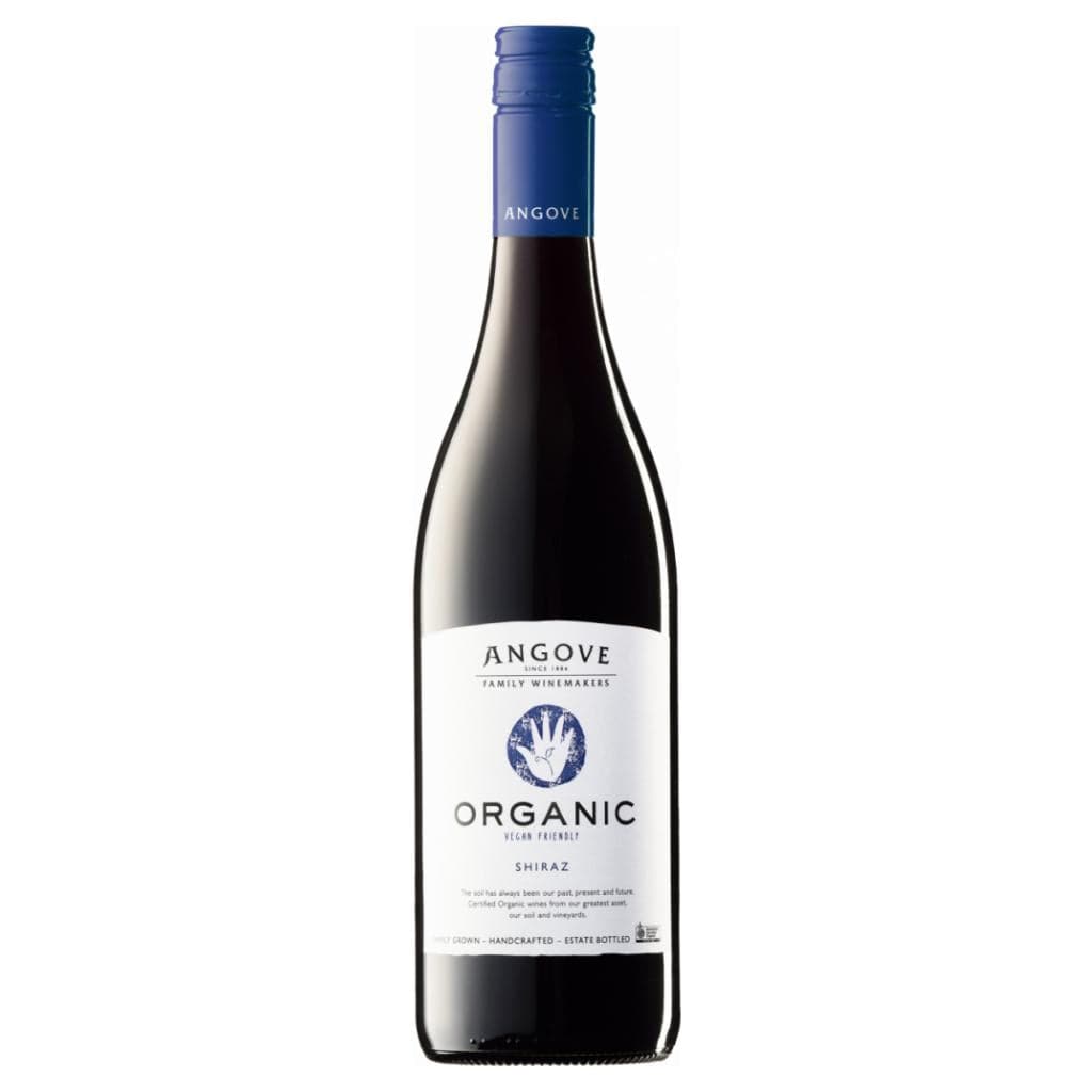 ANGOVE ORGANIC SHIRAZ  6PACK 14.5% 750ML