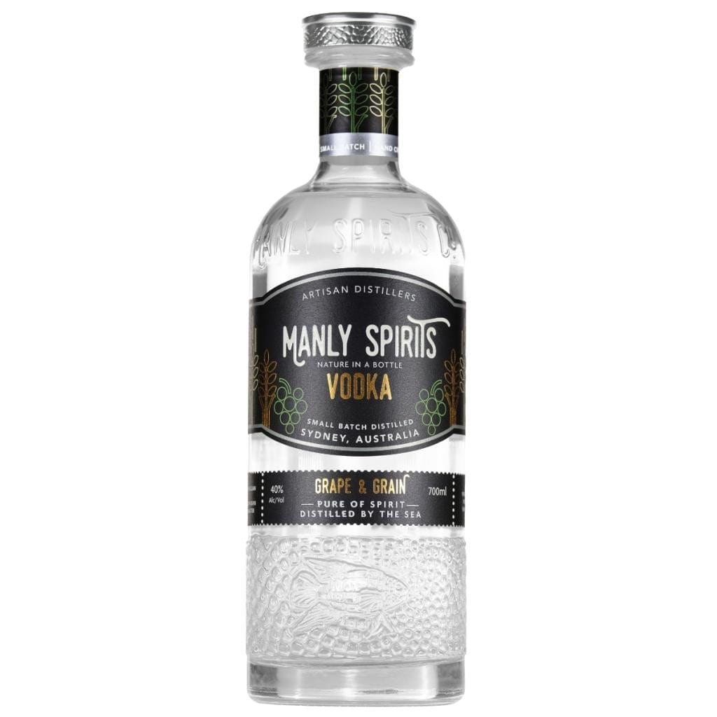 Manly Spirits Grape and Grain Vodka 40% 700ml