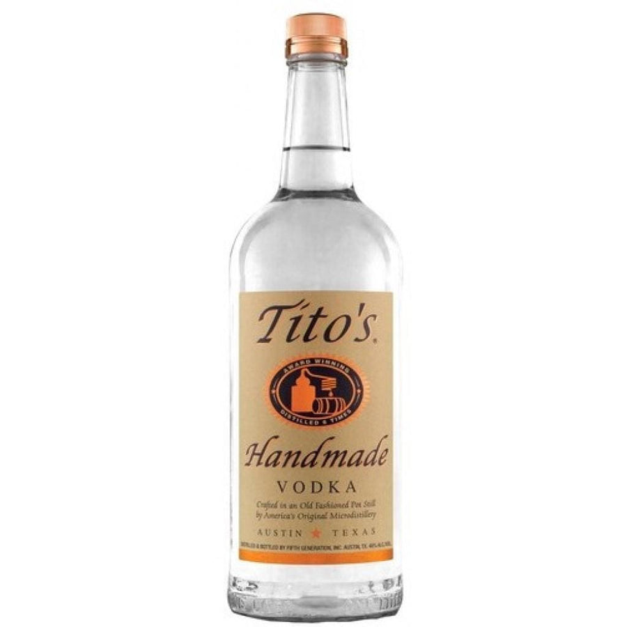 PERSONALISED TITOS HAND MADE VODKA 40% 1L