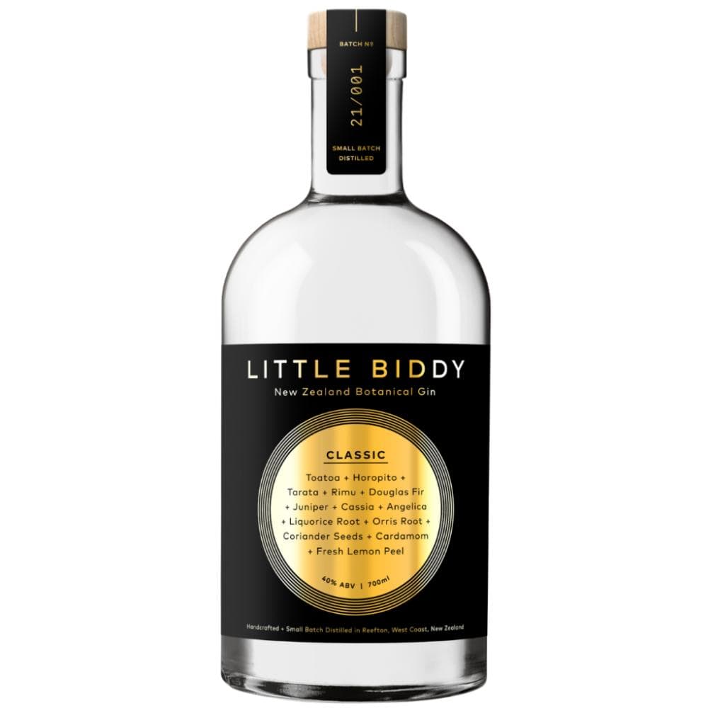 LITTLE BIDDY NEW ZEALAND CLASSIC GIN 40% 700ML