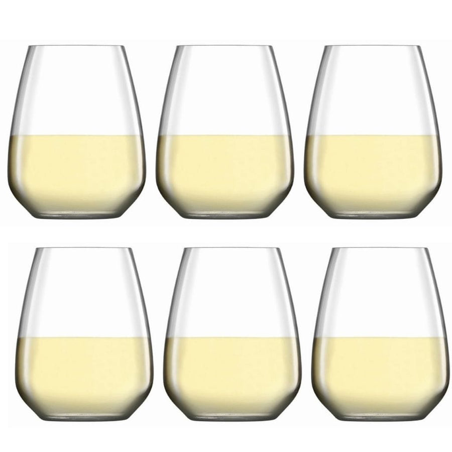 Luigi Bormioli Atelier Original Stemless Riesling Wine Glass 400ml - 6 Pack