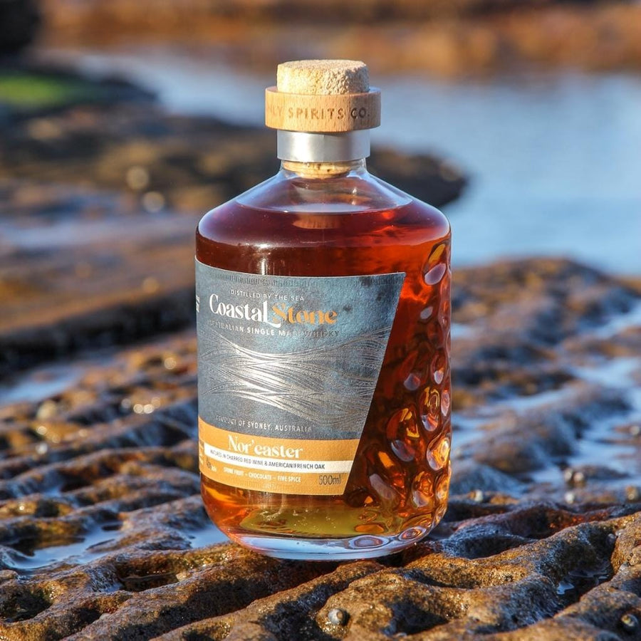 Manly Spirits Coastal Stone Nor'easter Single Malt Whisky 46% 500ML