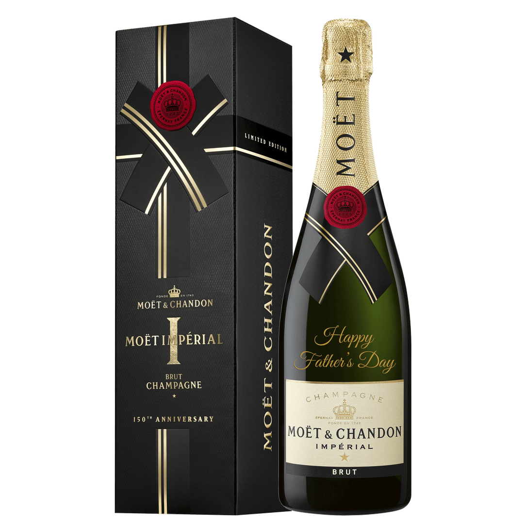 Father's Day Edition Moet & Chandon Brut Imperial Champagne NV 750ml - Gift Boxed