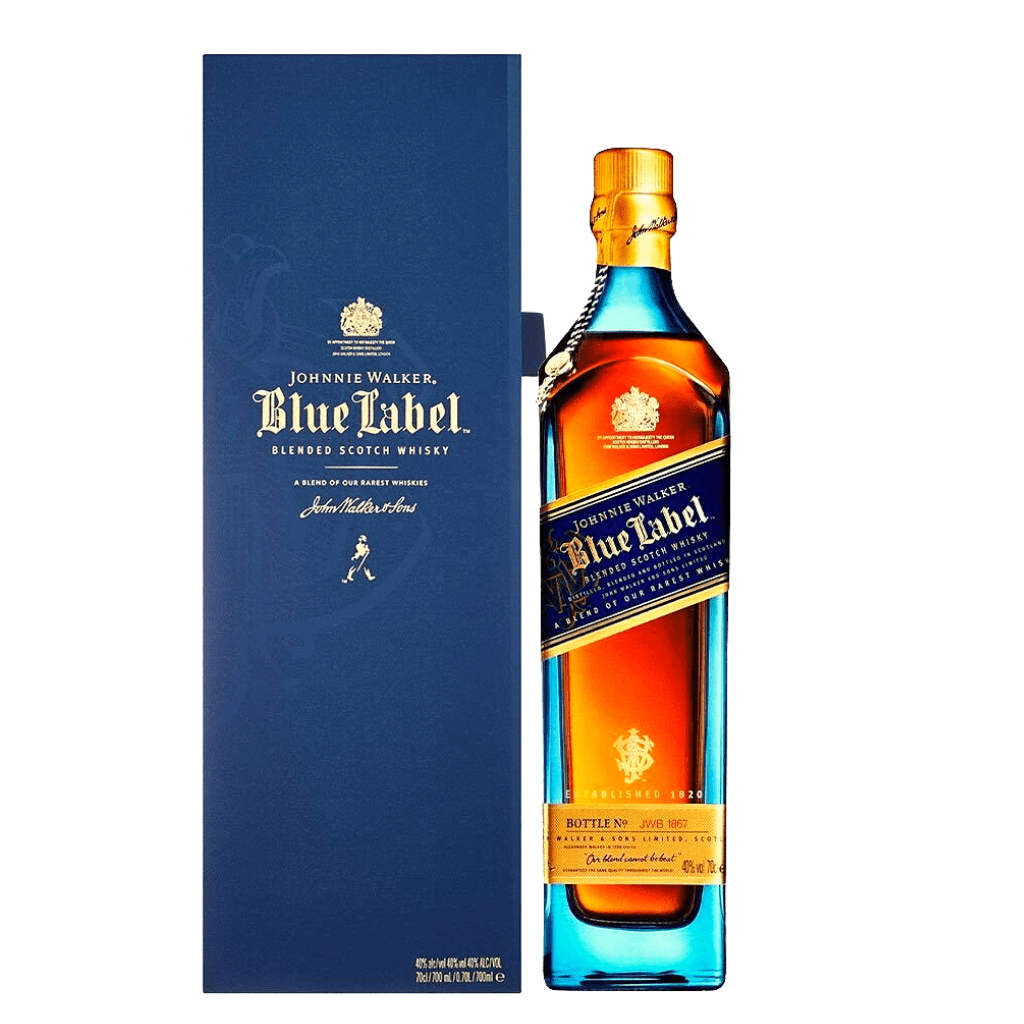 Johnnie Walker Blue Label Scotch Whisky 700ml - The Wine Providore