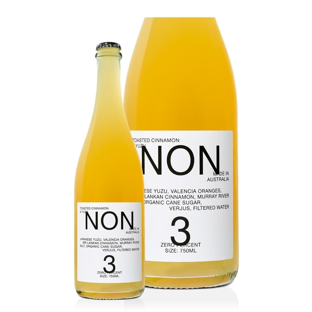 NON 3 Toasted Cinnamon & Yuzu 0% 750ml