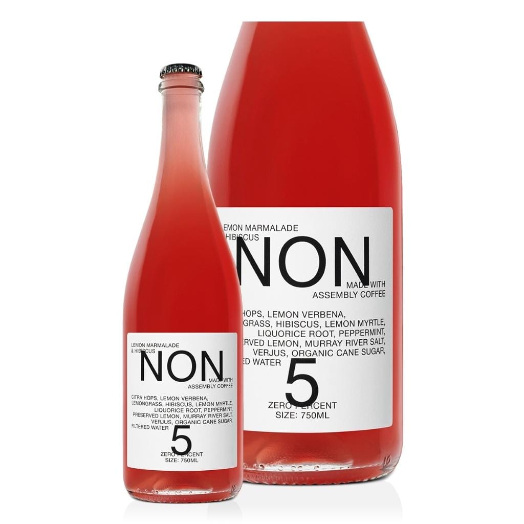 NON 5 Lemon Marmalade & Hibiscus 0% 750ml