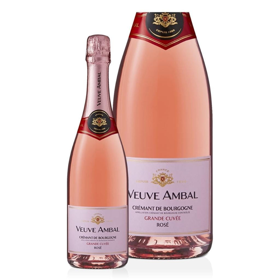Personalised Veuve Ambal Cremant de Bourgogne Rosé NV 12% 750ml