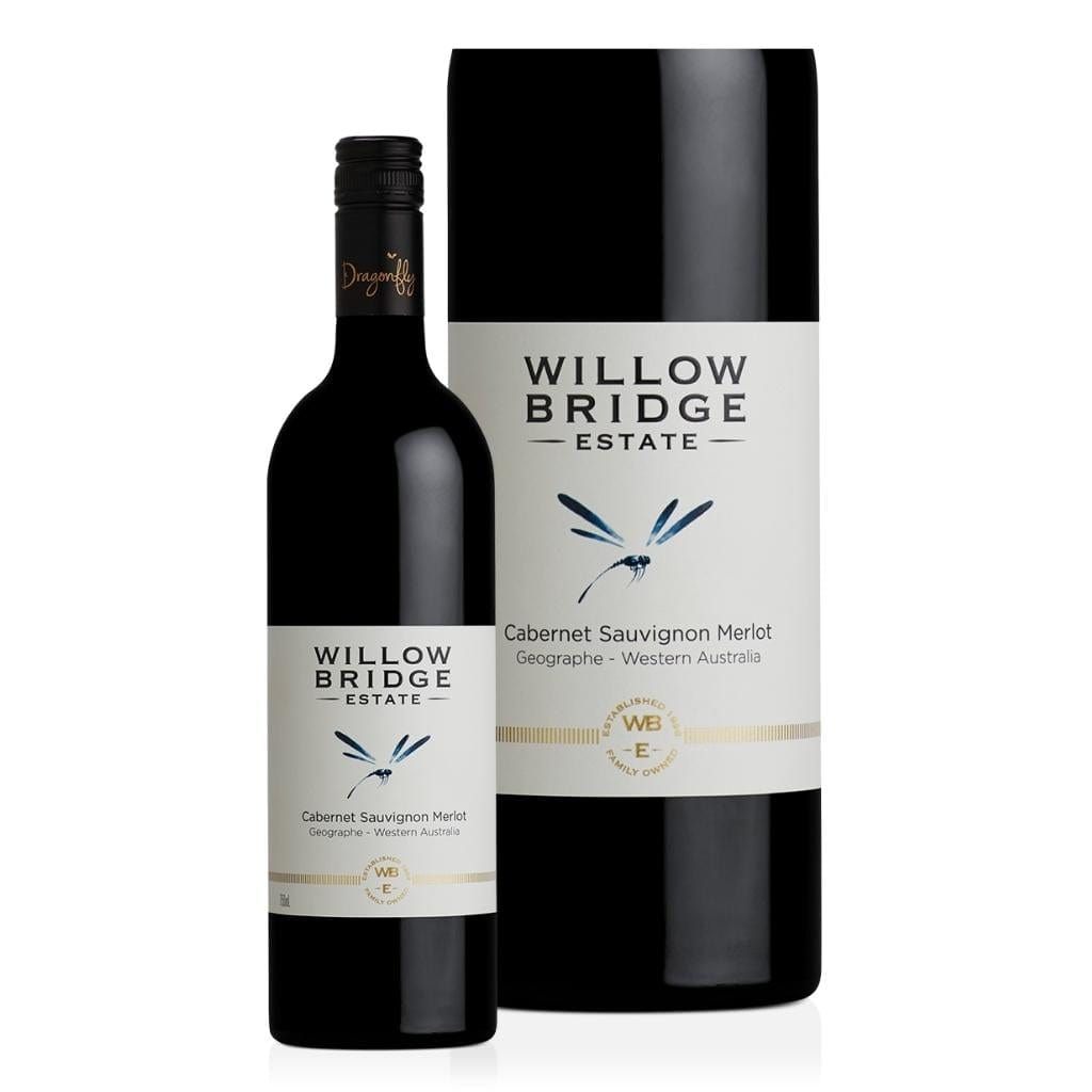 Personalised Willow Bridge Dragonfly Cabernet Merlot 2021 14% 750ml