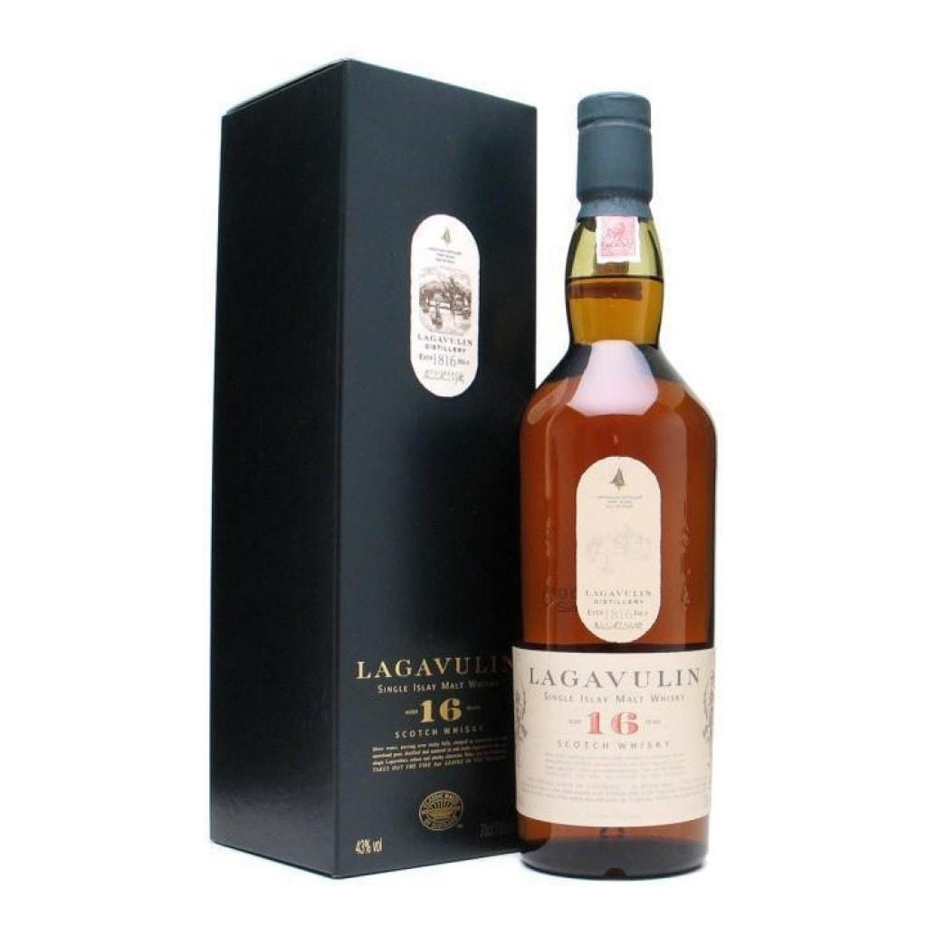 PERSONALISED LAGAVULIN 16 YEAR OLD ISLAY MALT 40% 700ML