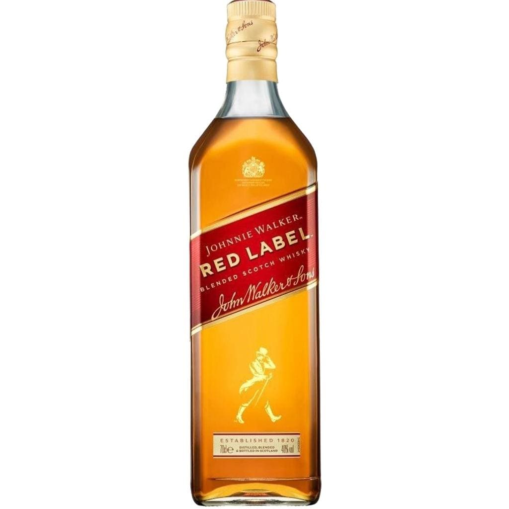 PERSONALISED JOHNNIE WALKER RED LABEL 40% 700ML