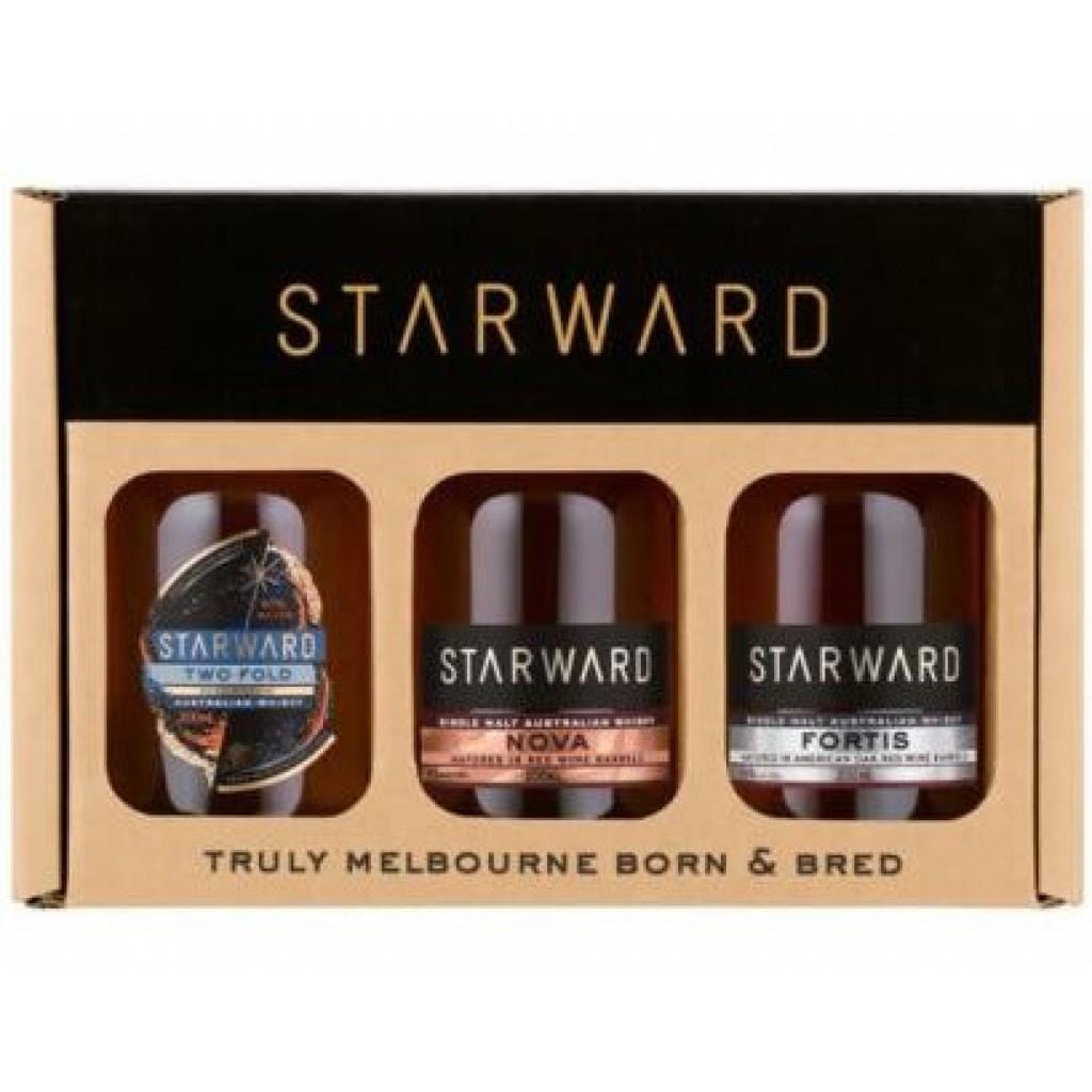 STARWARD WHISKY GIFTPACK 43.7% 200ML