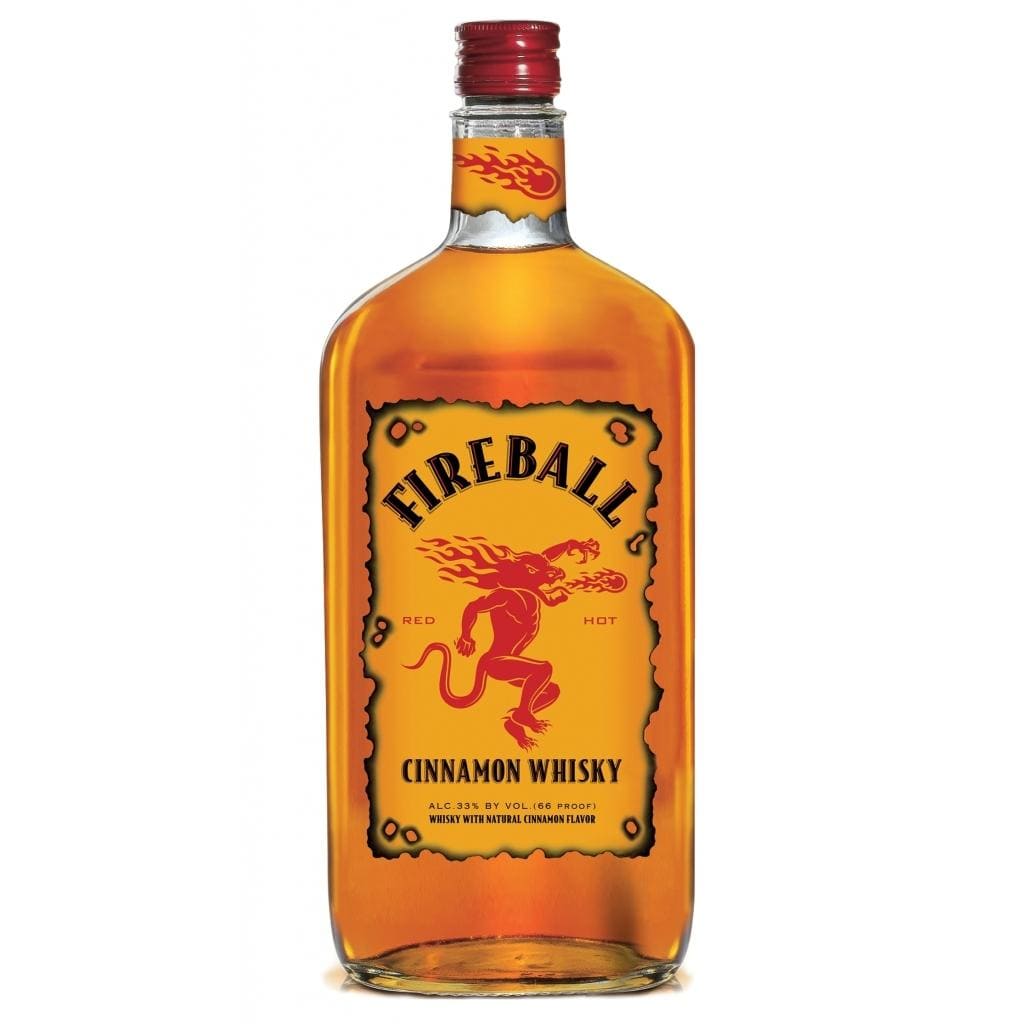 Personalised Fireball Cinnamon Whisky Liqueur 33% 1L