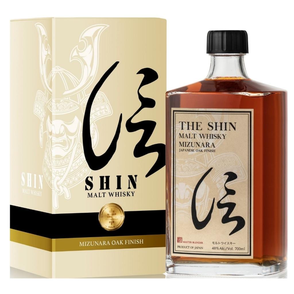 PERSONALISED THE SHIN PURE MALT MIZUNARA OAK 48% 700ML