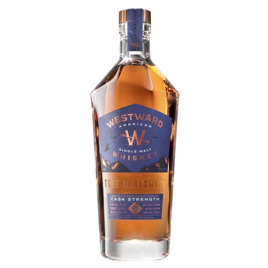 WESTWARD AMERICAN WHISKEY CASK STRENGTH 62.5% 700ML