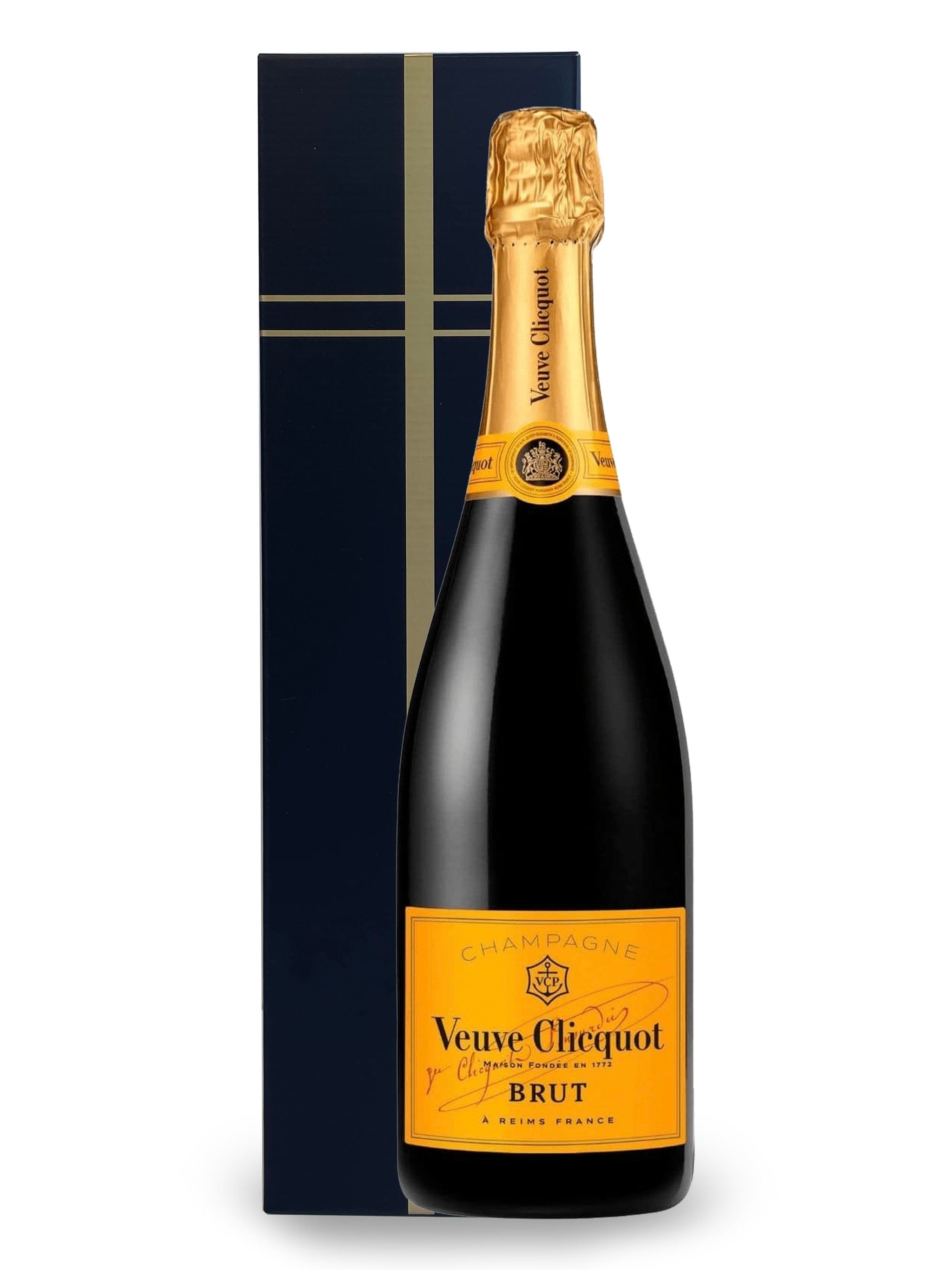 Personalized Veuve Clicquot Yellow Label Champagne