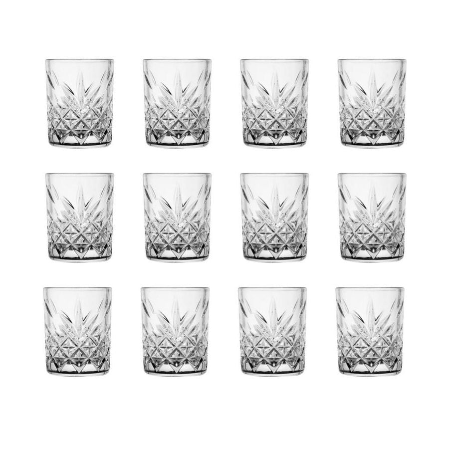 Pasabahce Timeless Shot Glassware 60ml - 12 Pack