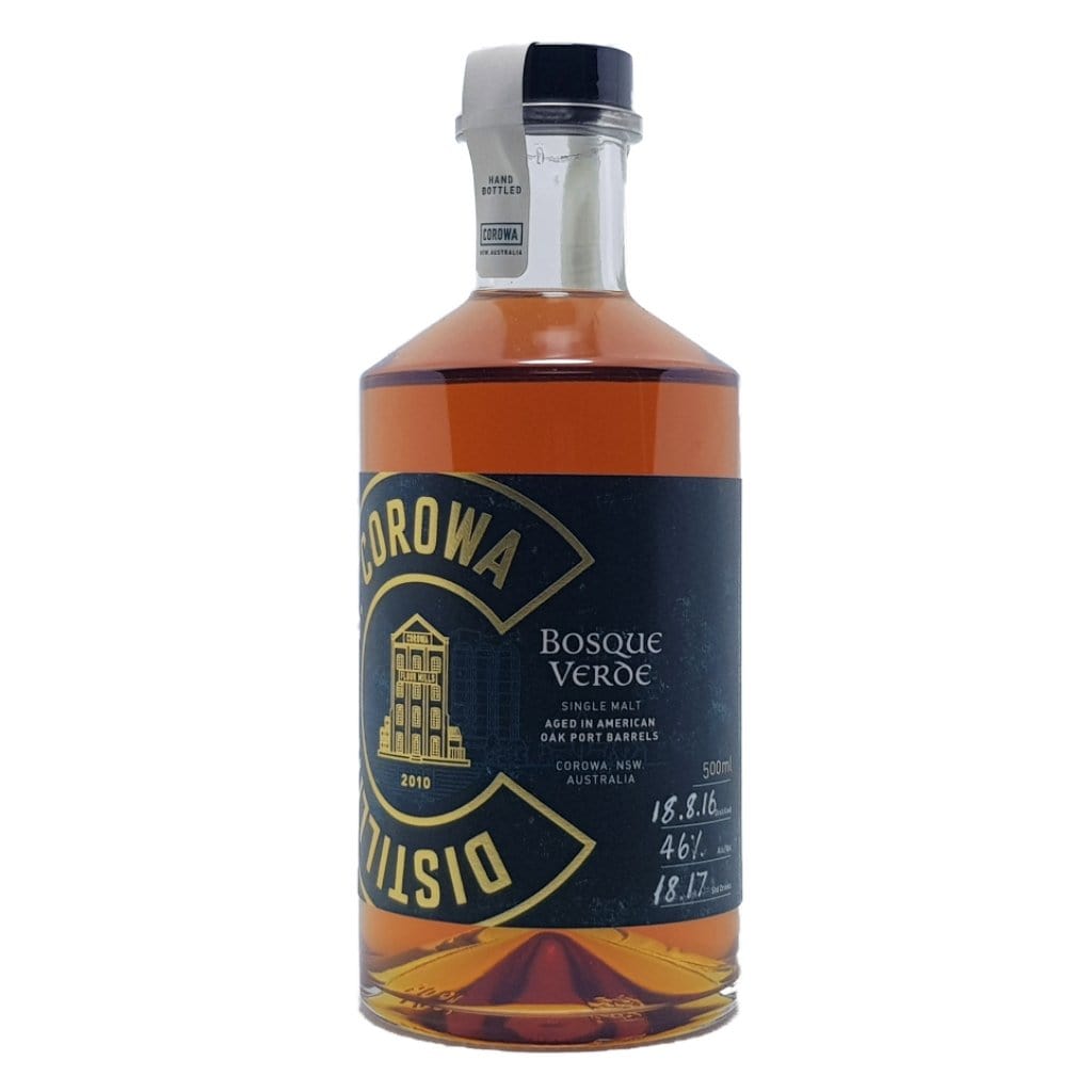 Corowa Distilling Co. Bosque Verde Australian Single Malt Whisky 46% 500ml