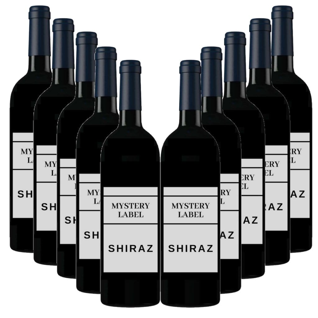 Mystery Label Shiraz 12 Pack