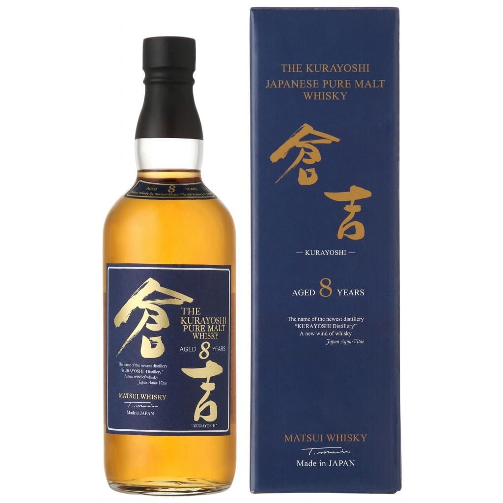 THE KURAYOSHI WHISKEY PURE MALT 8 YEAR OLD 43% 700ML