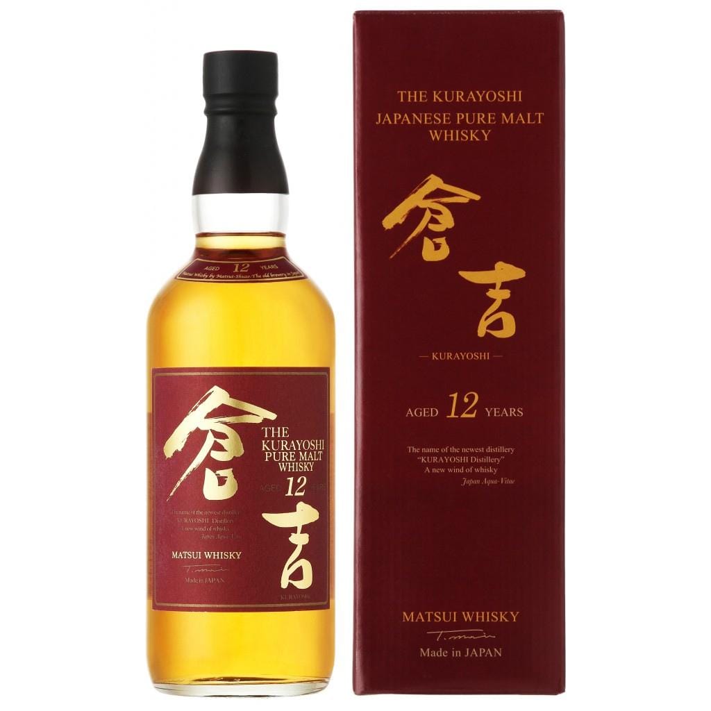 The Kurayoshi Whiskey Cask 12 Year Old 43% 700ml