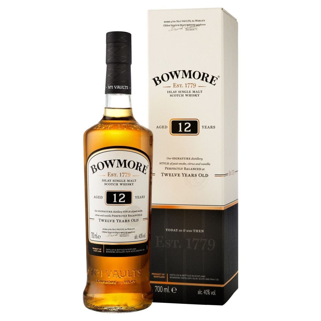 Bowmore 12 Year Old Islay Malt 700ML