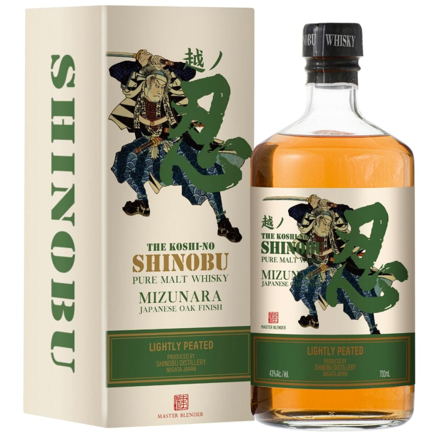 The Shinobu Lightly Peated Pure Malt Whisky 700ML
