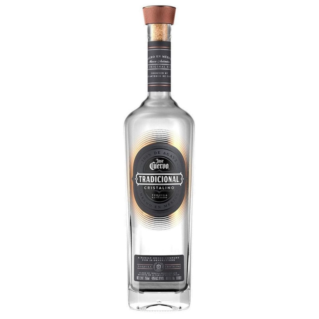 JOSE CUERVO TRADICIONAL CRISTALINO TEQUILA REPOSADO 750ML