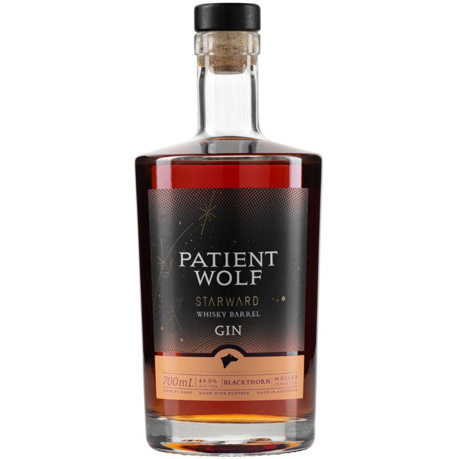 Patient Wolf Starward Whisky Barrel Gin 700ML