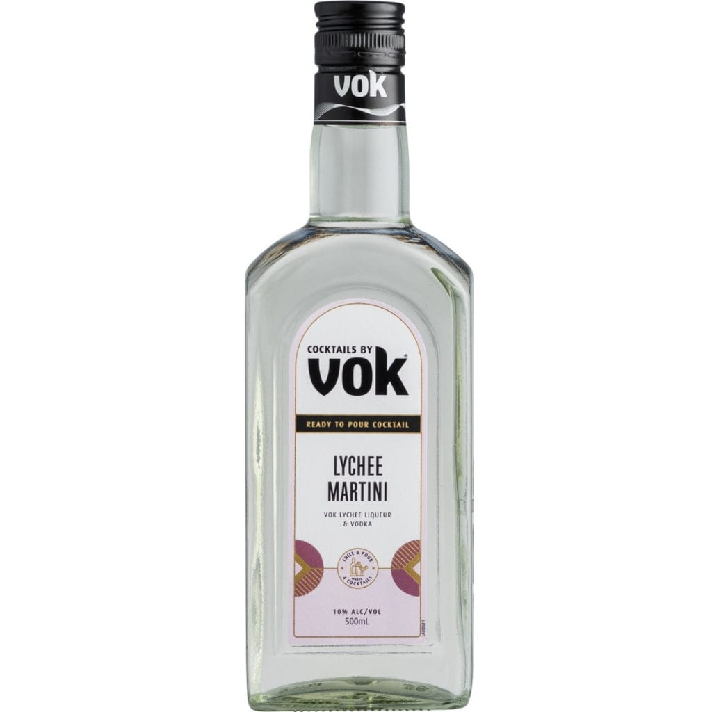 Vok Lychee Martini Cocktail 500ML