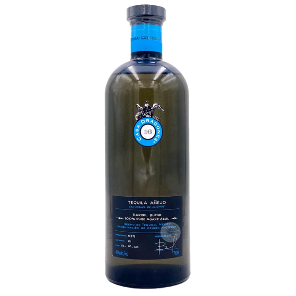 CASA DRAGONES ANEJO TEQUILA 40% 750ML