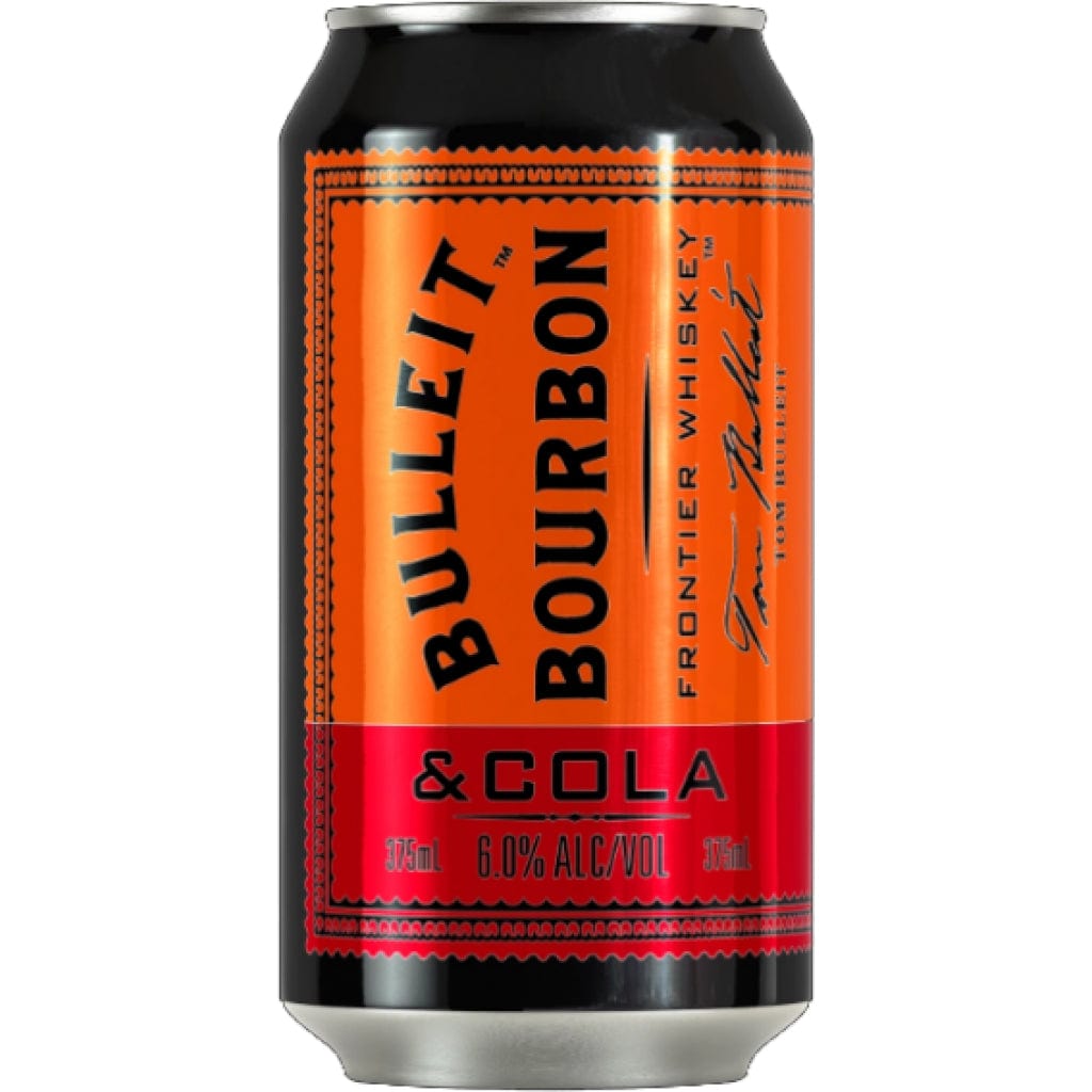 Bulleit Bourbon & Cola 375ml (10 Pack)