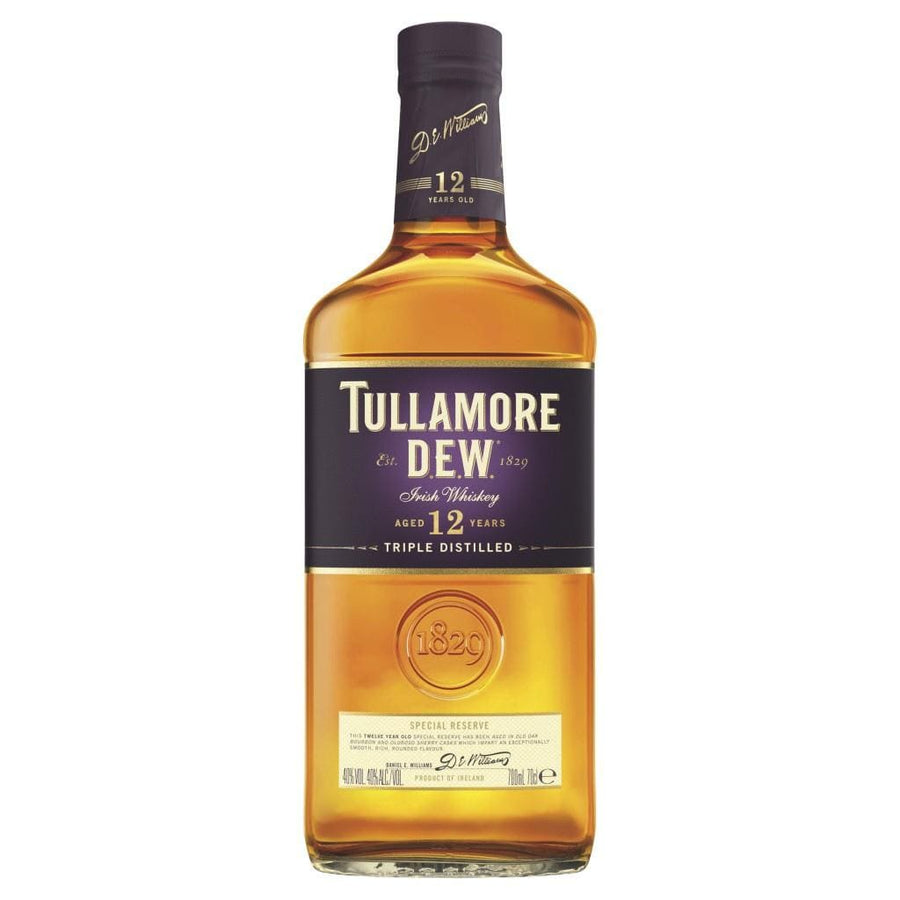 Tullamore Dew Irish Whiskey 12 Year Old 40% 700ml
