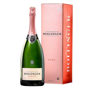 Personalised Bollinger Rose NV Magnum 1500ml - Gift Boxed