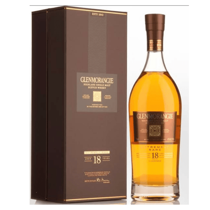 Personalised Glenmorangie 18 Year Old Single Malt Scotch Whisky 43% 700ml.