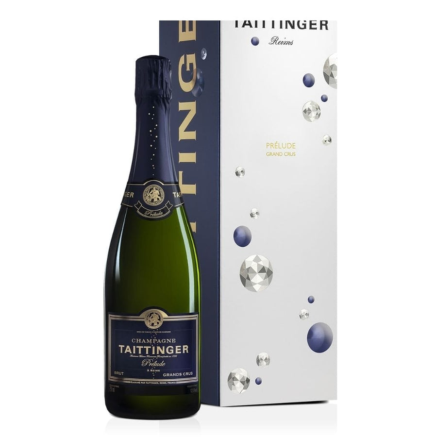 Personalised Champagne Taittinger Prelude Grand Cru NV Gift Boxed 12.5% 750ml