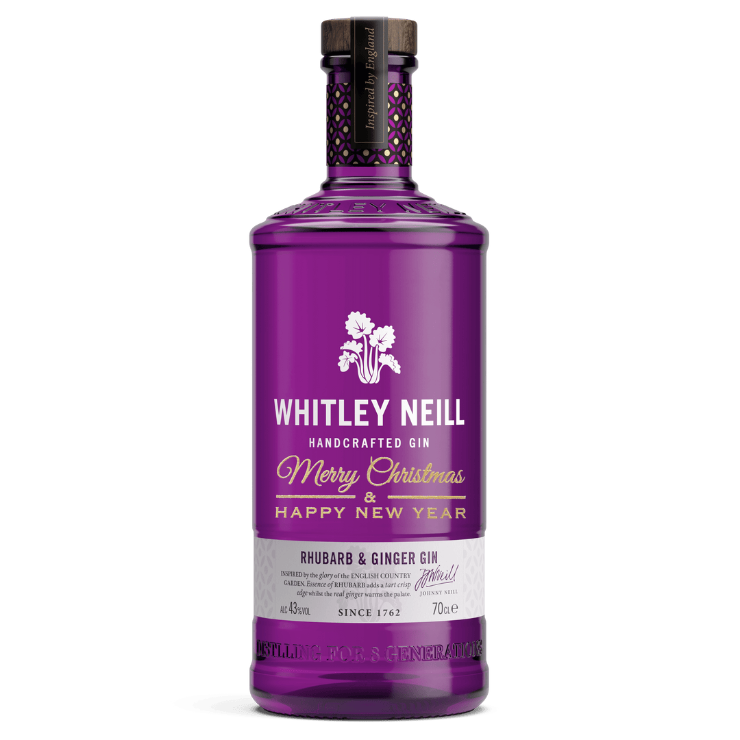 Christmas Edition Whitley Neill Ginger and Rhubarb Gin 43% 700ml