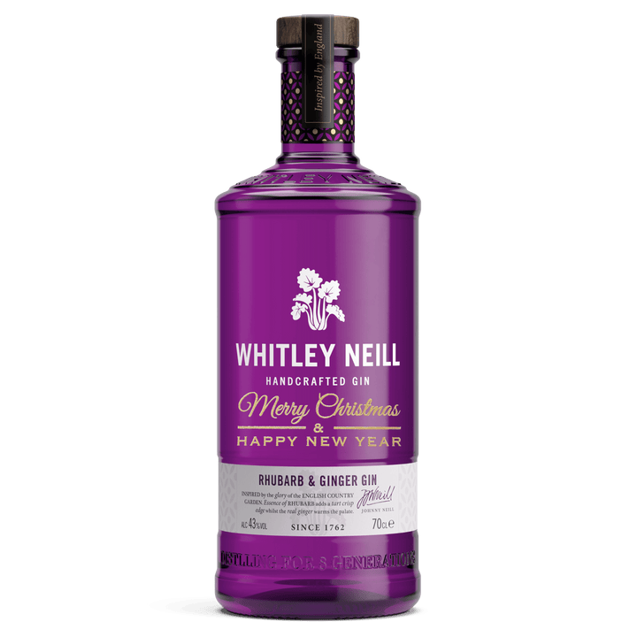Christmas Edition Whitley Neill Ginger and Rhubarb Gin 43% 700ml