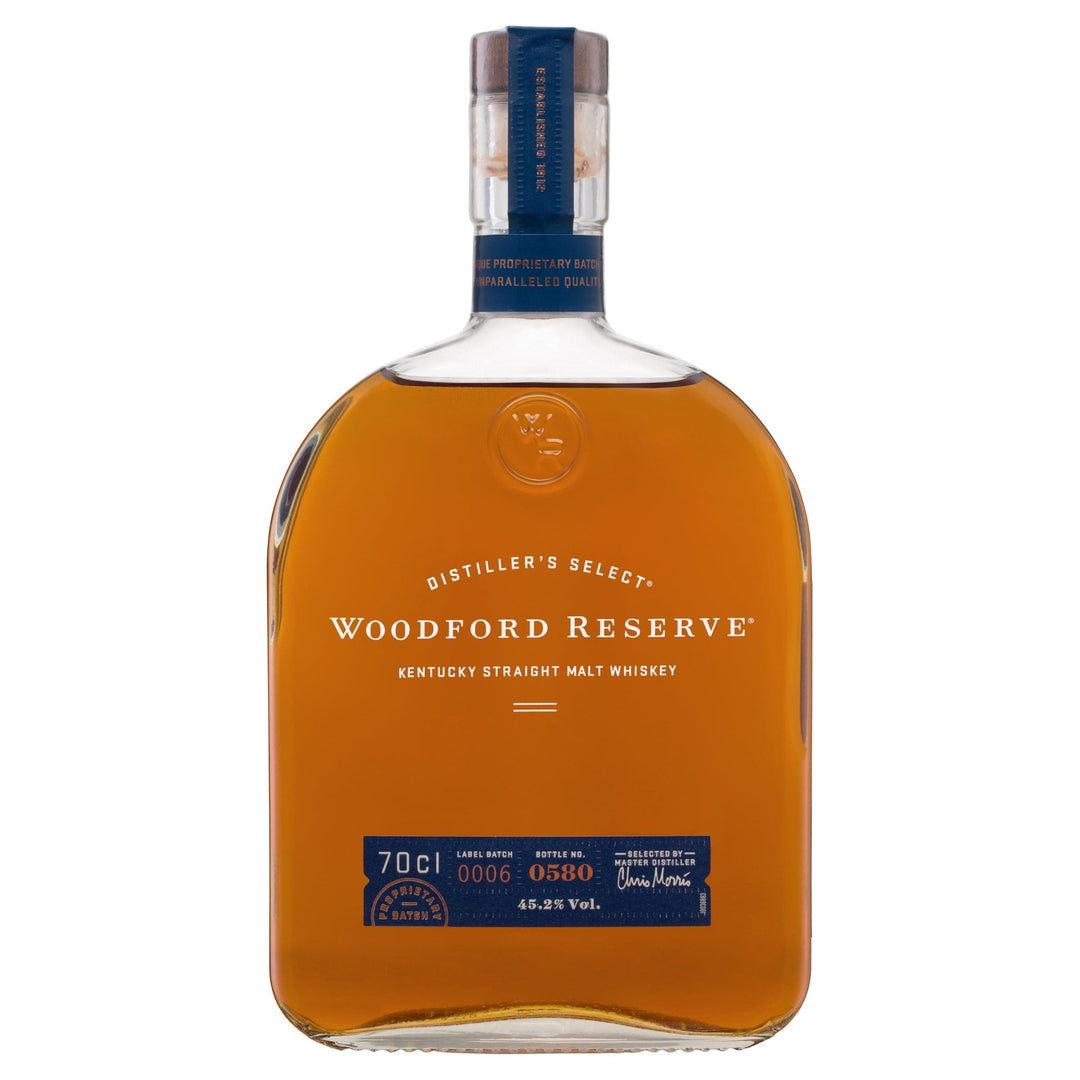 Woodford Reserve Malt and Crystal Whisky Glass Set Gift Hamper Box 700ml 45.2% ABV