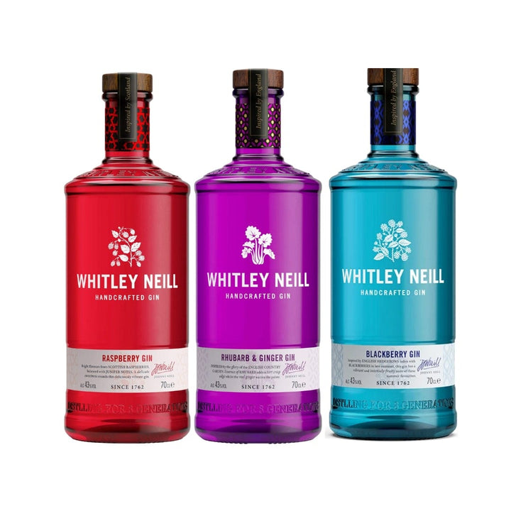 Whitley Neill 3 Pack Hamper - Ginger & Rhubard + Raspberry + Blackberry