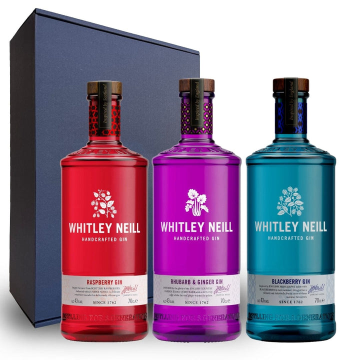 Whitley Neill 3 Pack Hamper - Ginger & Rhubard + Raspberry + Blackberry