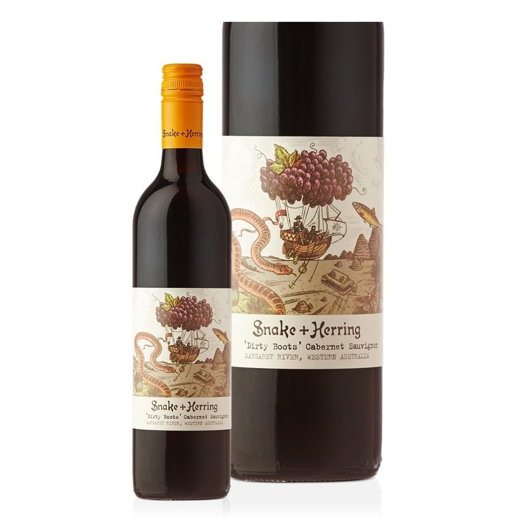 Snake + Herring Dirty Boots Cabernet Sauvignon 2020 14% 750ml