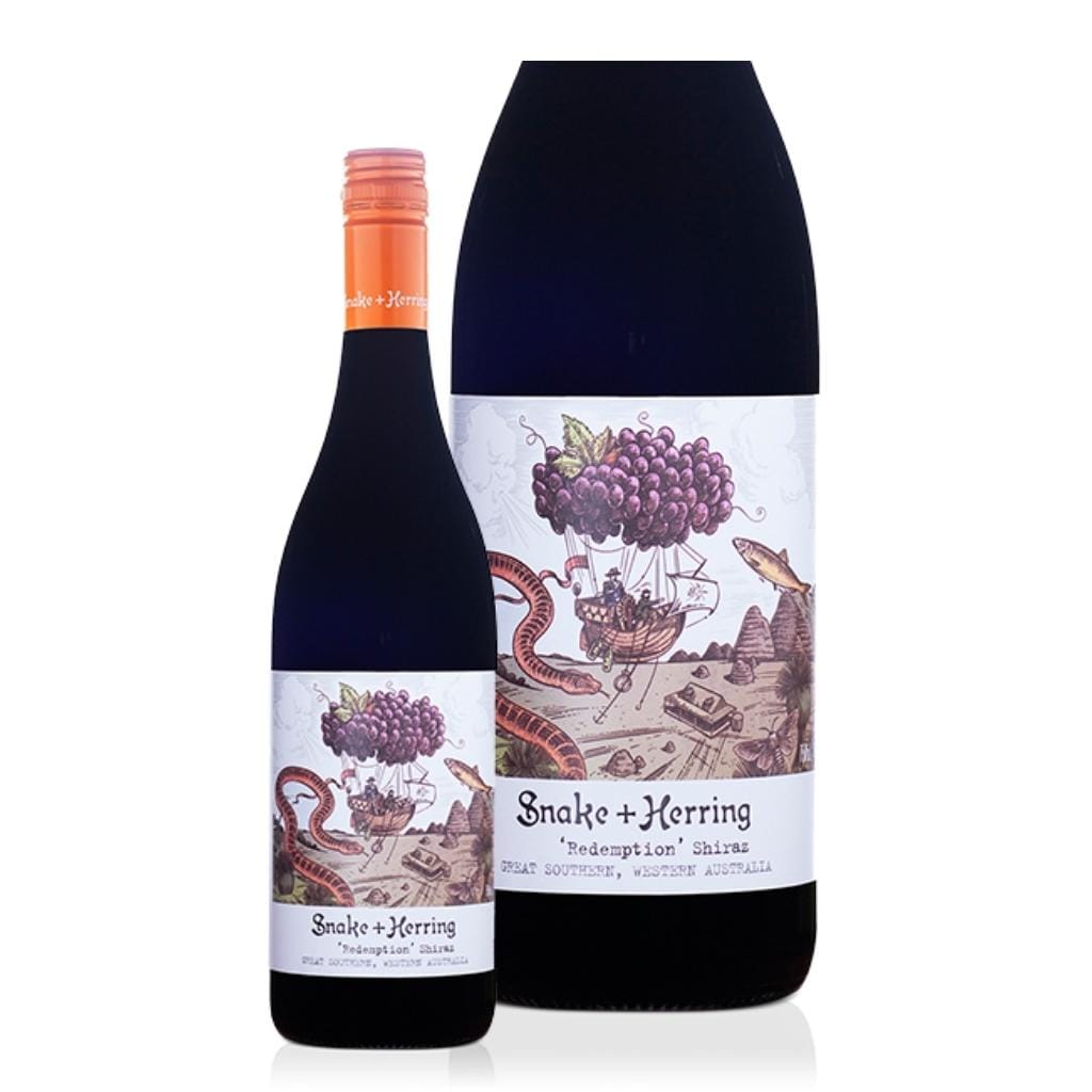 Personalised Snake + Herring Redemption Syrah 2021 13.5% 750ml