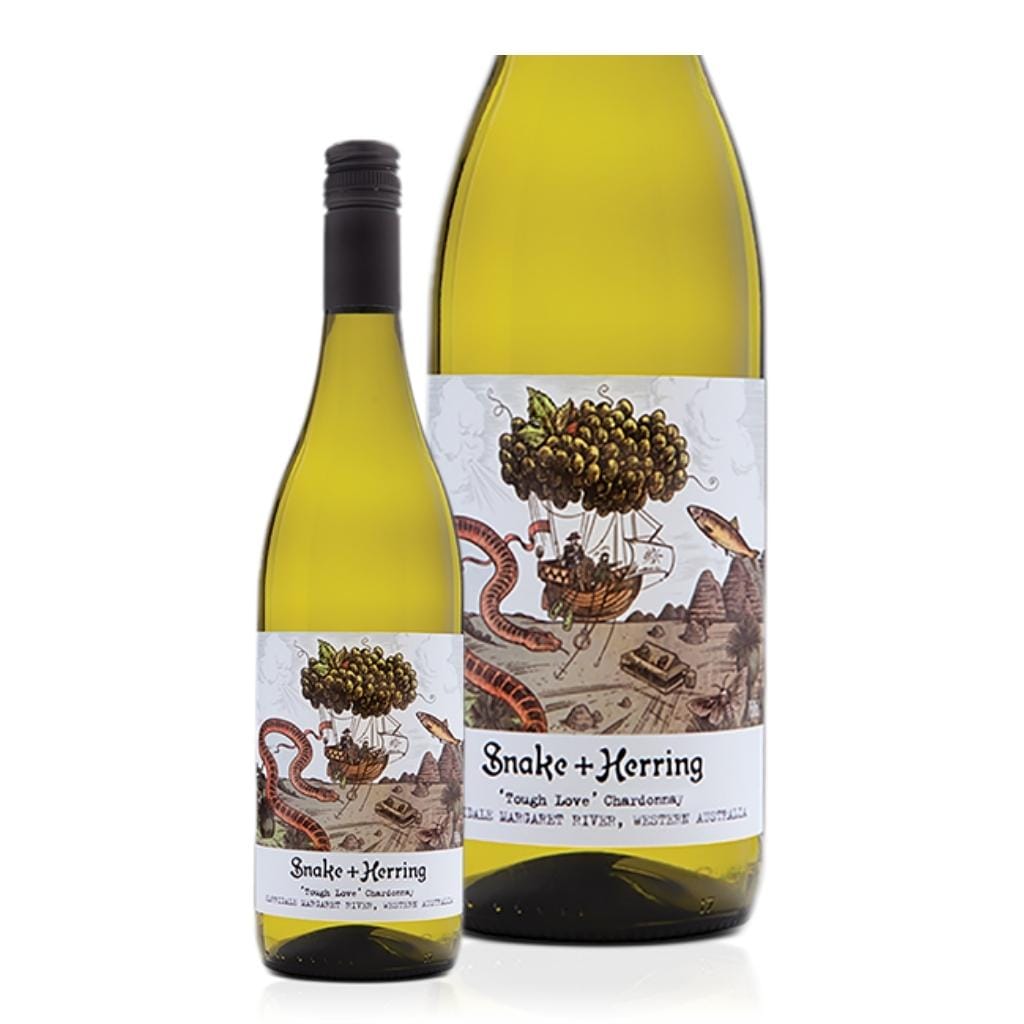 Snake + Herring Tough Love Chardonnay 2021 12pack 12.5% 750ml