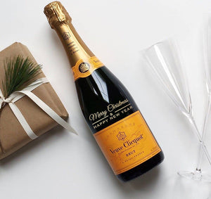 Christmas Edition Veuve Clicquot Yellow Label 750ml - Gift Boxed